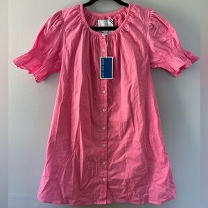 Addison Bay Pink Ruffled Blouse